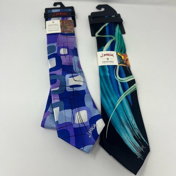 J. Garcia Other - J. GARCIA Neck Ties (Lot of 2) 100% Silk Collector's Edition NWT